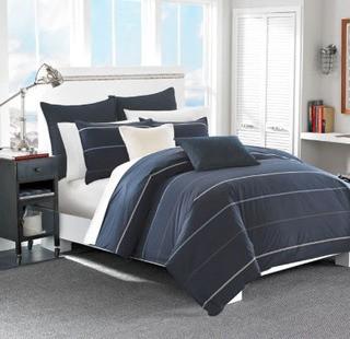 Nautica Southport King Duvet Cover Set in Navy, King