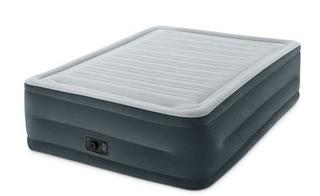 Intex Queen Comfort Plush Airbed with Built-in Pump, 22"