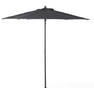 Hometrends 7 Ft Push Up Umbrella Black