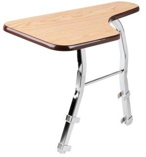 National Public Seating TA81R Right Light Oak Tablet Arm