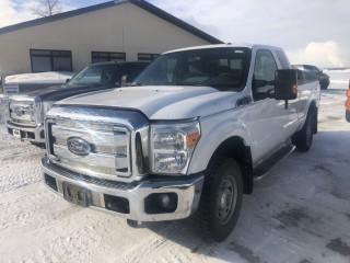 2013 Ford F-250 4x4 Extended Cab Pick Up c/w 6.2L, A/T Showing 209,299 KMS. VIN#1FT7X2B60DEB15956
