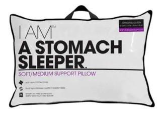 I Am Stomach Sleeper Pillow - Queen