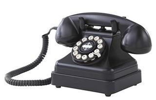 Crosley - Kettle Desk Phone - Blk