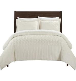 Chic Home Designs Jazmine - 3Pc Comforter Set - King - 