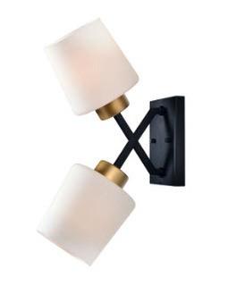 Kenroy Home 93870BL Draper 2 Light Sconce - 