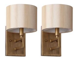 Safavieh - Catena 2-Light Antique Gold Sconce (Set of 2)