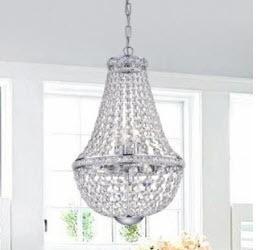 Warehouse Of Tiffany Uanah 6 Light Chandelier - RL8165CH