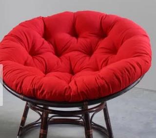 Blazing Needles - Papasan Cushion - Orange