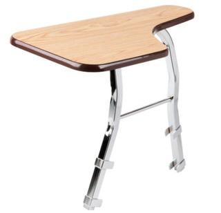 National Public Seating TA81R Right Light Oak Tablet Arm