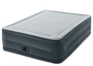 Intex Queen Comfort Plush Airbed with Built-in Pump, 22"