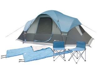 Ozark Trail 5 Piece Premium Tent Combo Set 15'(L) x8'(W) x70'' (H)