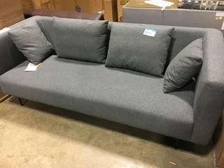 Light Grey Fabric Sofa