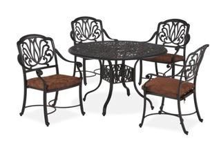 Kuna 5 Piece Dining Set with Cushions