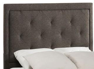 Hillsdale Becker Twin Headboard in Black/Brown