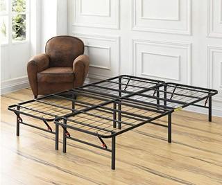 Classic Brands Hercules Heavy-Duty 14-Inch Platform Metal Bed Frame | Mattress Foundation, King