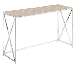 Convenience Concepts
Belaire Chrome and Weathered White Console Table