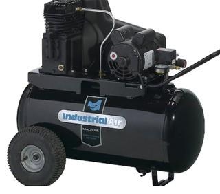 Industrial Air 20 Gallon Electric Air Compressor with Wheels, 155 psi