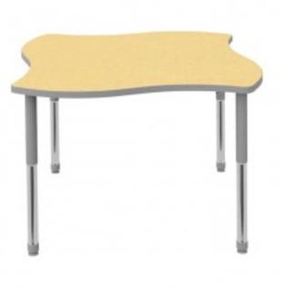 Nova Shape Activity Table by Artcobell DTT-NV60E - Grey Finish