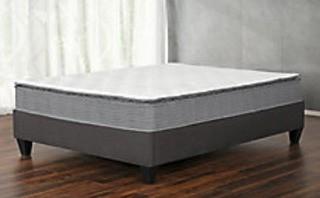 CLOUDZZZ Queen Upholstered Platform Bed Base