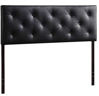 Baxton Studio Bedford Headboard, Black, Full