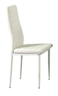 WHI Contra Side Chair in White, 6pk