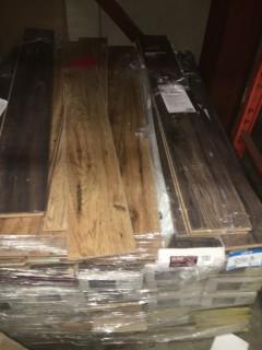 Lot Skid Approx 30 Box Asst'd Laminate Flooring