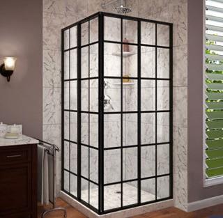 Dreamline - Corner /French Corner - Shower Enclosure - Satin Blk