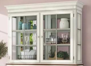 Lark Manor Alise China Cabinet Only-No Buffet-As Is