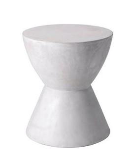 Sunpan Modern Home Logan End Table, White