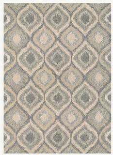 Lorentz Hand Woven Wool Cream/Brown Area Rug 9.6x13'