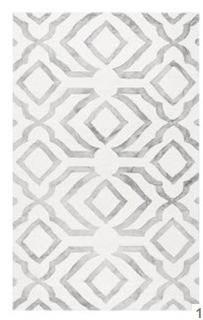 Beatrix Light Grey Area Rug 9.6x13.6'