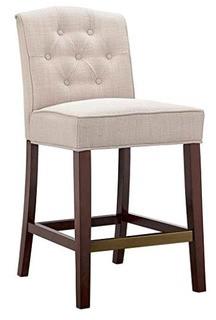 Madison Park Marian Tufted Counter Stool Tan?