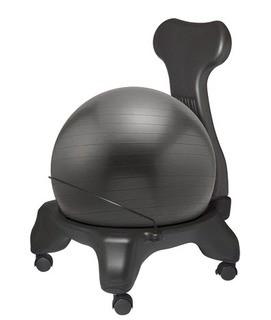 Exercise Ball Chair, Black