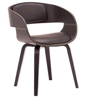 Visser Upholstered Dining Chair, Black