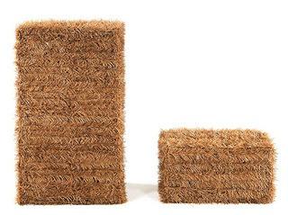 HAL?Bales of Hay Harvest or Halloween Decoration (Set of 2)