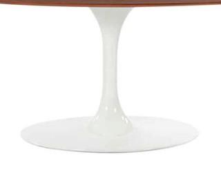 Coston Dining Table Base Only-White Gloss