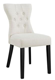 Silhouette Beige Dining Side Chair - EEI-1380-BEI-S
