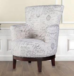 Swivel Chair - Graffiti Pattern - 