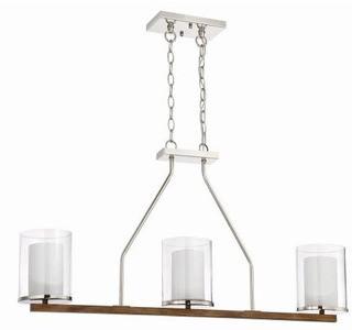 Craftmade Lighting - 46473-PLNWB - Lark - Three Light Island