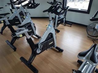Technogym Group Cycle Connect Spin Bike w/ Console