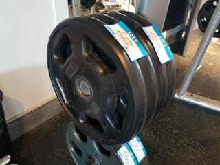 Pair of 35 lbs weights