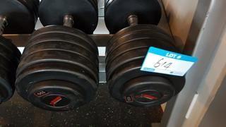Pair of 100 lbs Dumbbells