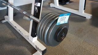 110 lbs Preset Barbell