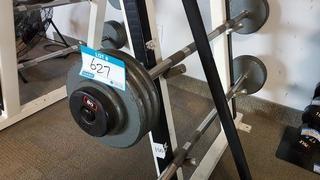 80 lbs Preset Barbell
