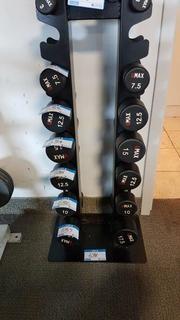 Life Fitness 16 Slot A-Frame Dumbbell Rack