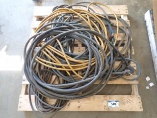 Qty Of Welding Cable And Gas Lines