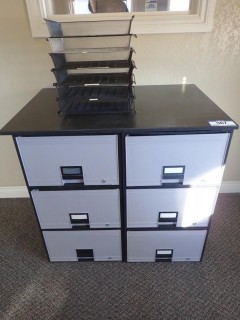 (6) Drawer Filing Cabinet C/W Contents