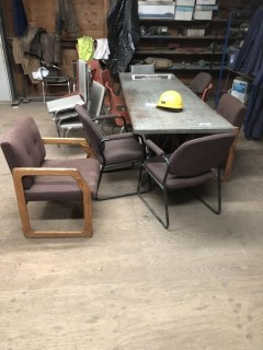 Table C/W Qty Of Chairs