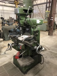 KAO Fong KF-G1-A Vertical And Horizontal Turret Milling Machine. S/N 4049