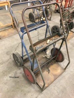 (2) Cutting Torch Carts